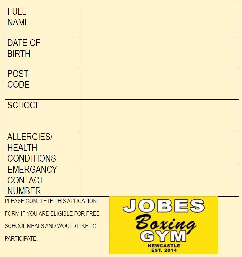 Jobes Boxing Gym Best Spring Ever 2024 Newcastle Support Directory